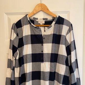 Loft flannel popover